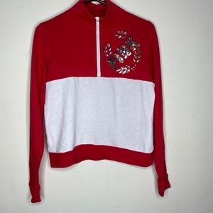 Pink pullover sweatshirt Sz S